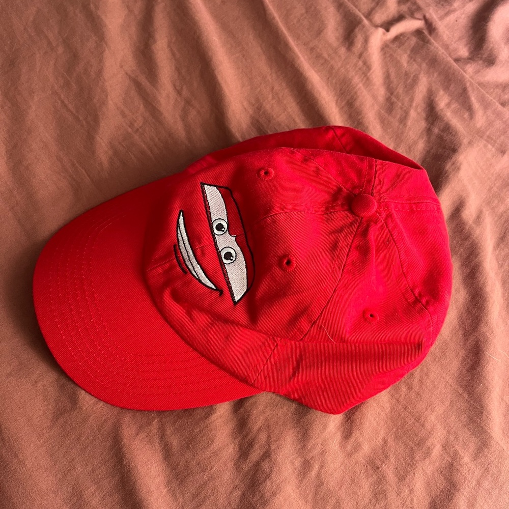 Lightening mc queen hat